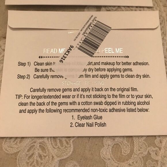 4 Pcs Crystal Rhinestone Body & Sparkling … - Picture 5 of 7